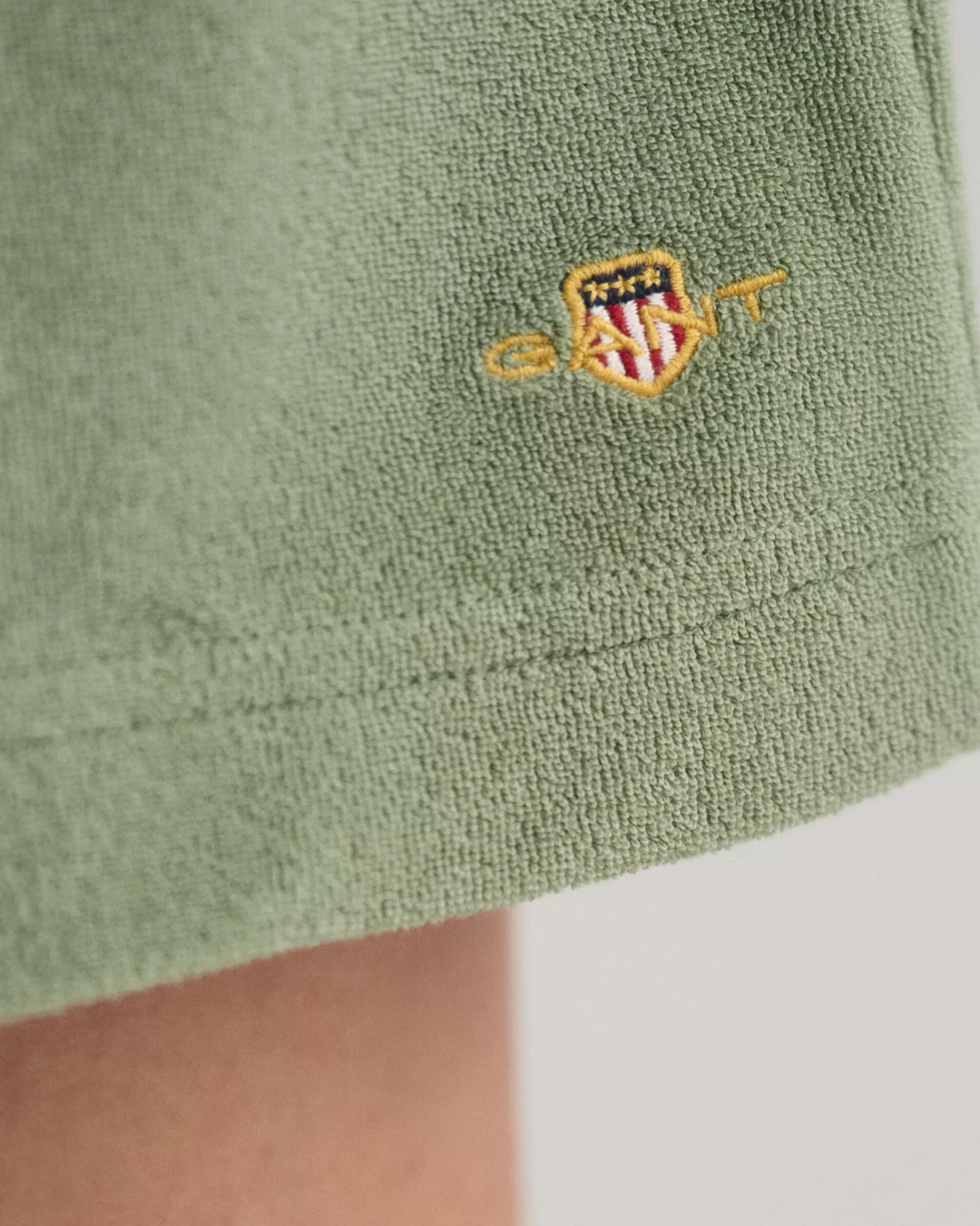 Housut^GANT Teen Girls -Malliston KorkeaVyötaroiset Terry Cloth -Shortsit Kalamata Green